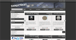 Desktop Screenshot of emagictricks.co.uk